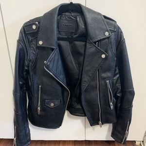 Blank NYC Moto Leather Jacket